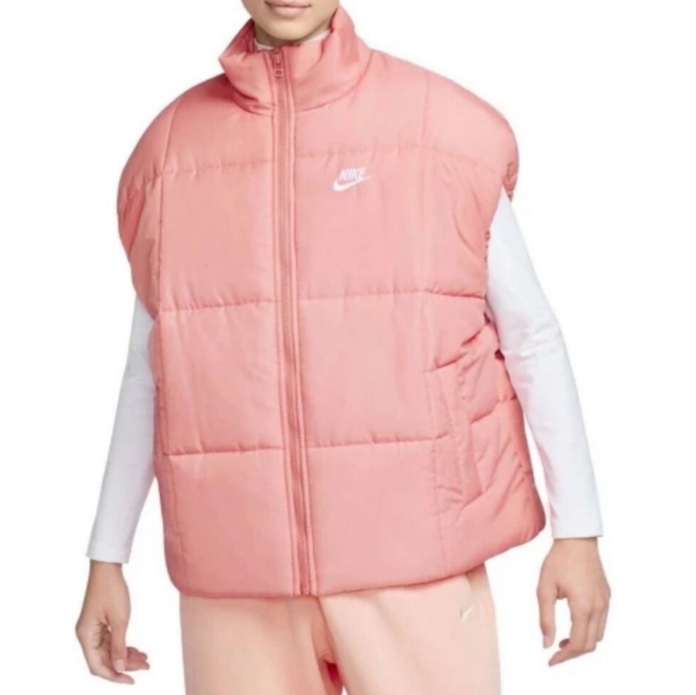 NWT Nike Women's Sportswear Classic Puffer Therma-Fit Loose Vest Size XXL